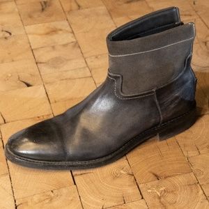 Mathew Cookson - Paris Black Leather Boots (fits like 10.5)